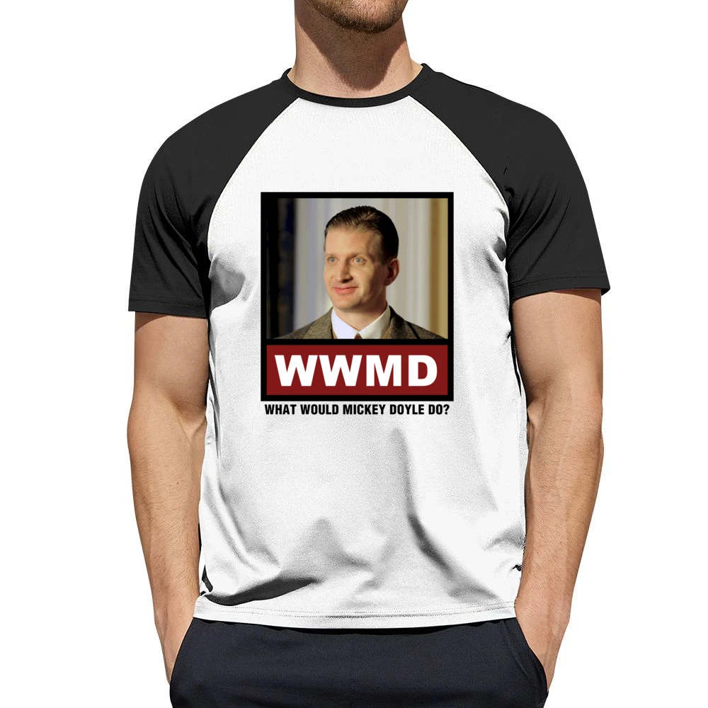 What Would Mickey Doyle Do WWMD Boardwalk Empire Men Short Sleeve T-Shirt