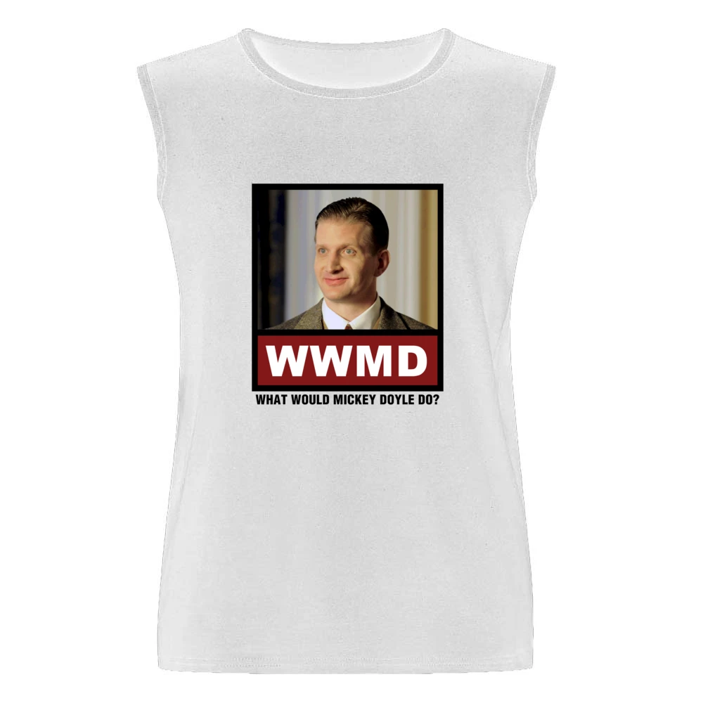 What Would Mickey Doyle Do WWMD Boardwalk Empire Men Sleeveless T-Shirt