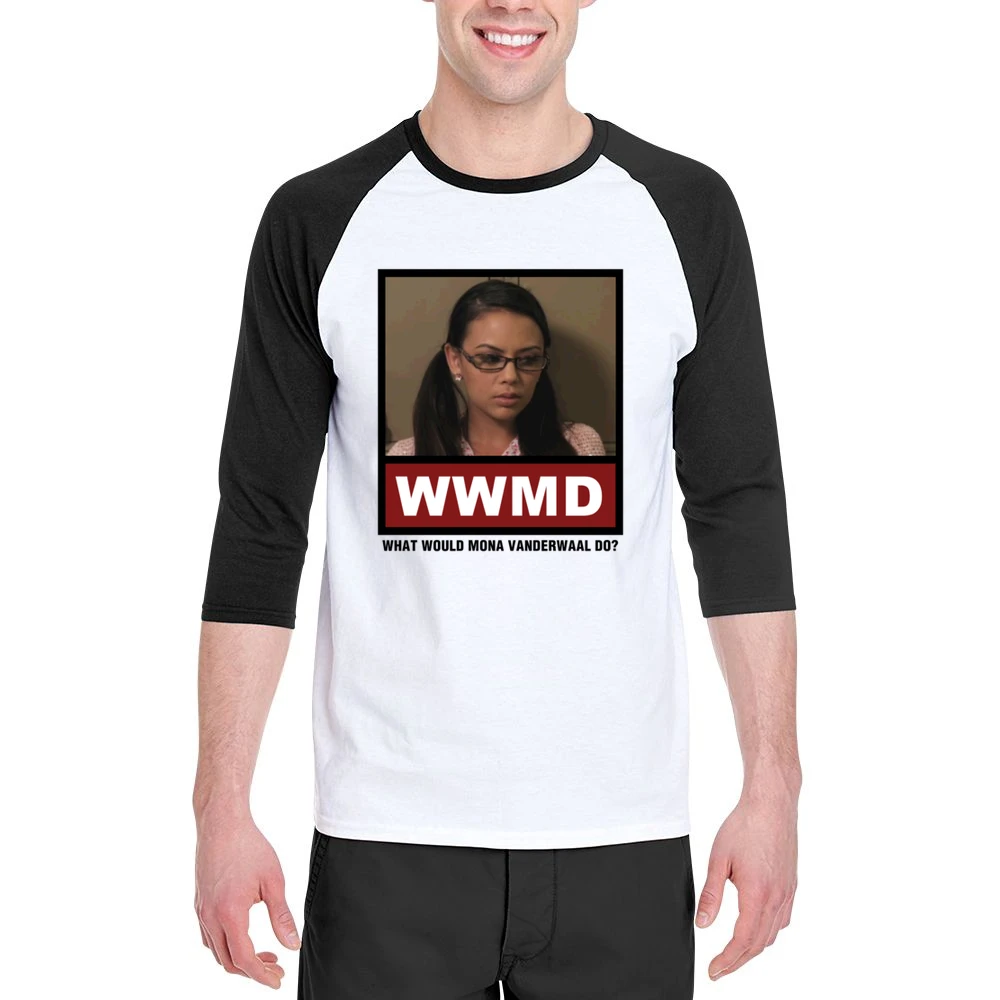 What Would Mona Vanderwaal Do WWMD Pretty Little Liars Men 3/4 Sleeve T-Shirt
