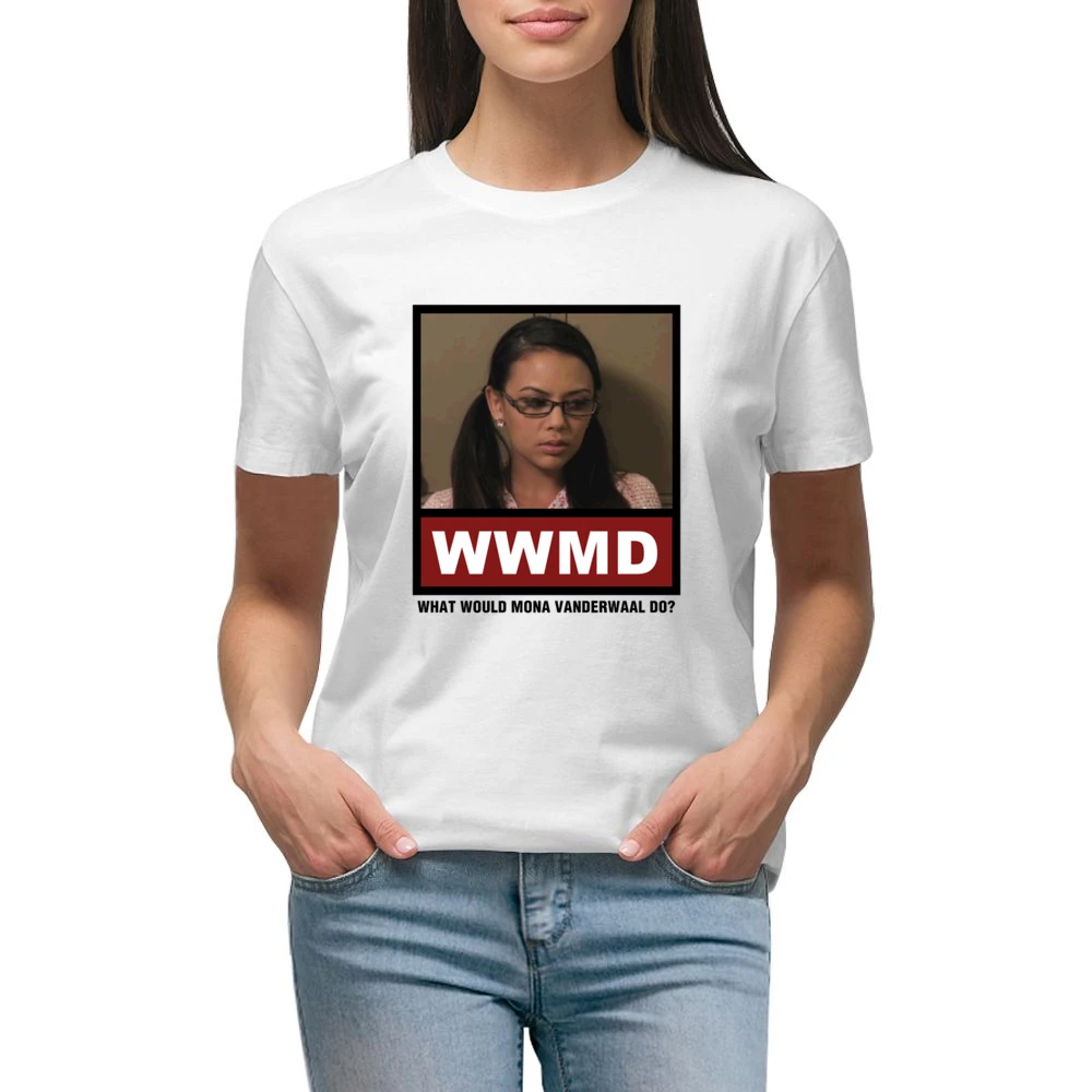 What Would Mona Vanderwaal Do WWMD Pretty Little Liars Premium Women Ladies T-shirt