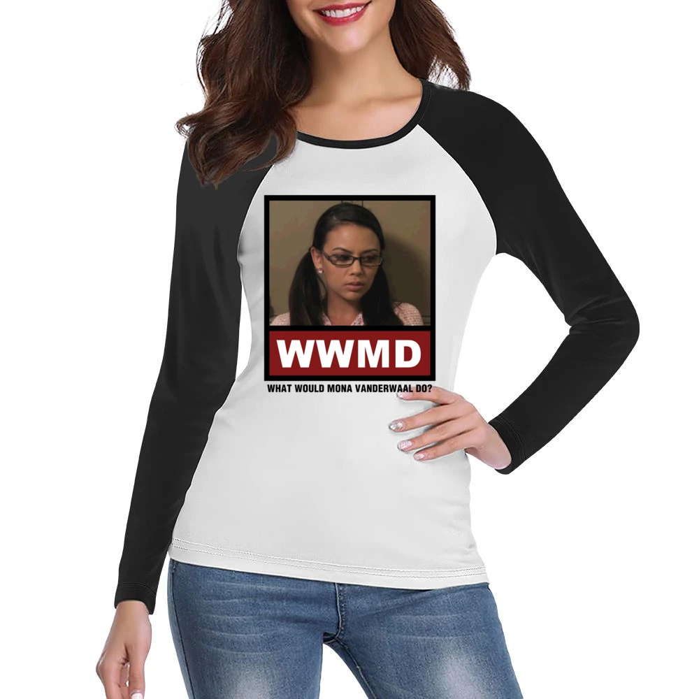 What Would Mona Vanderwaal Do WWMD Pretty Little Liars Women Ladies Long Sleeve T-Shirt