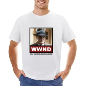 What Would Nelson Van Alden Do WWND Boardwalk Empire Asian Size Men T-Shirt