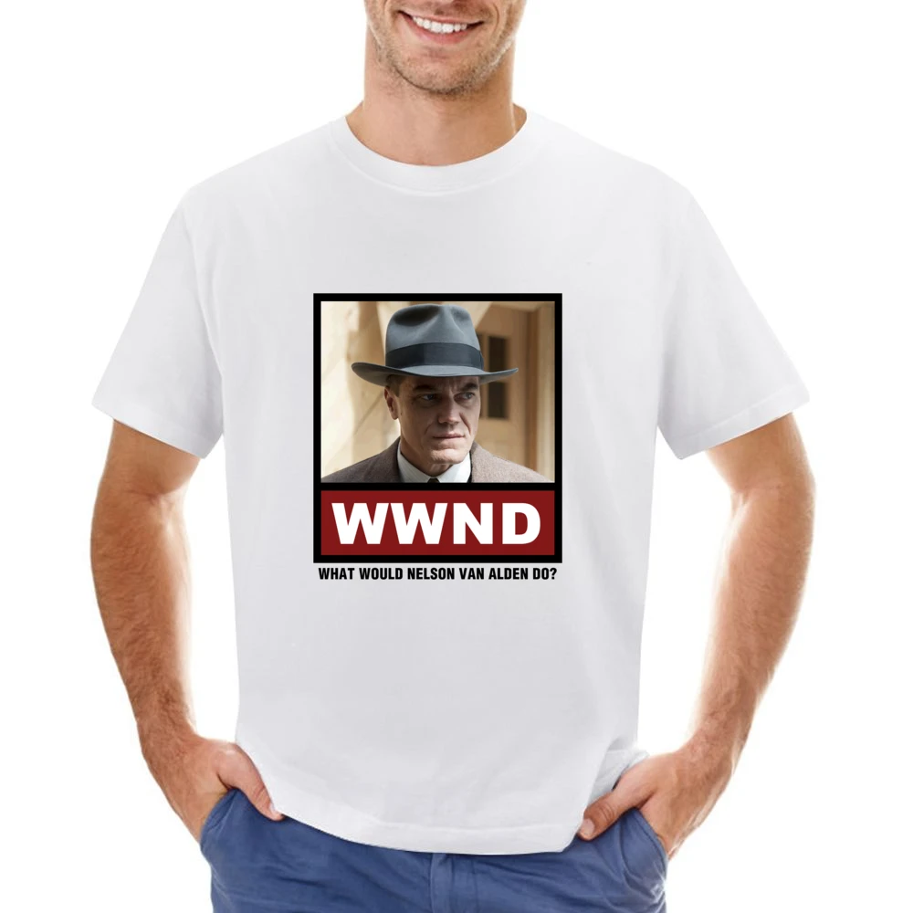 What Would Nelson Van Alden Do WWND Boardwalk Empire Asian Size Men T-Shirt