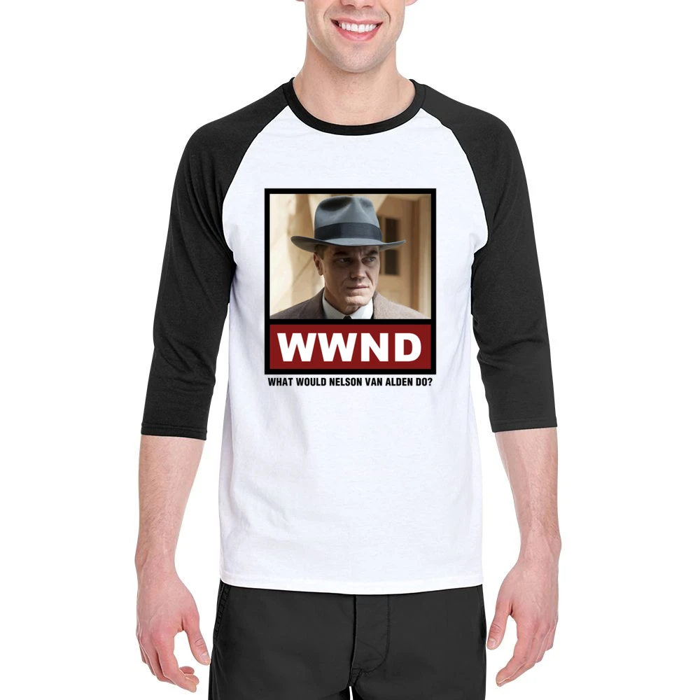What Would Nelson Van Alden Do WWND Boardwalk Empire Men 3/4 Sleeve T-Shirt