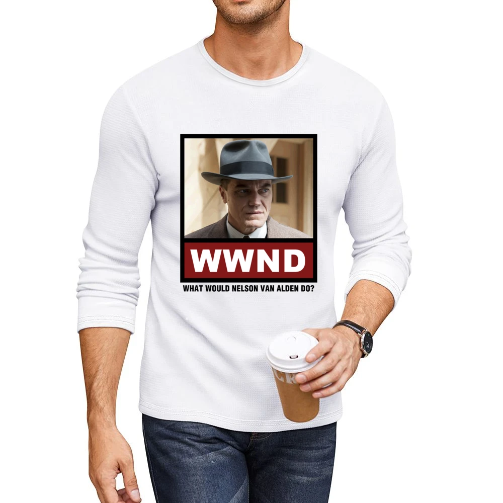 What Would Nelson Van Alden Do WWND Boardwalk Empire Men CrewNeck Long Sleeve T-Shirt