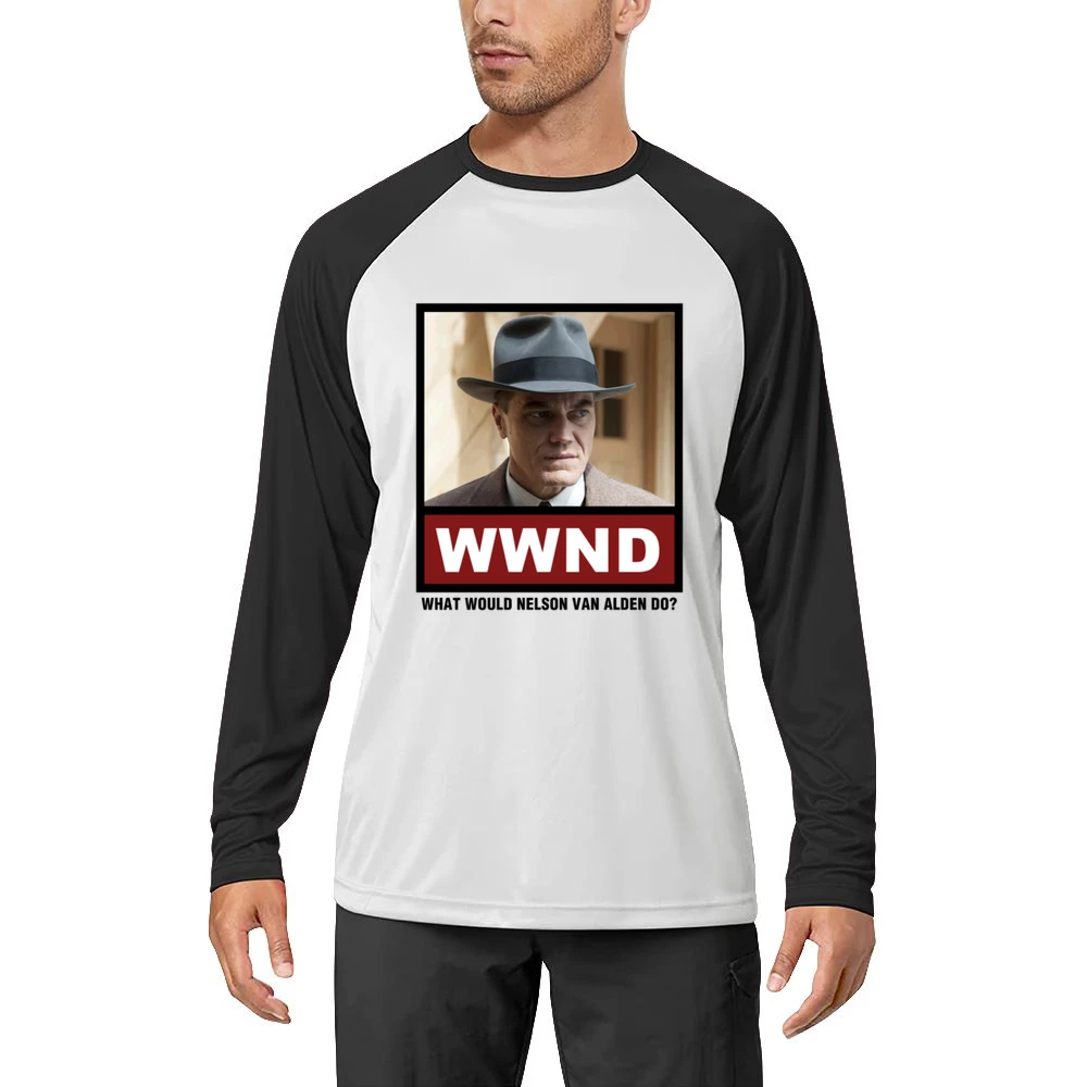What Would Nelson Van Alden Do WWND Boardwalk Empire Men Long Sleeve T-Shirt