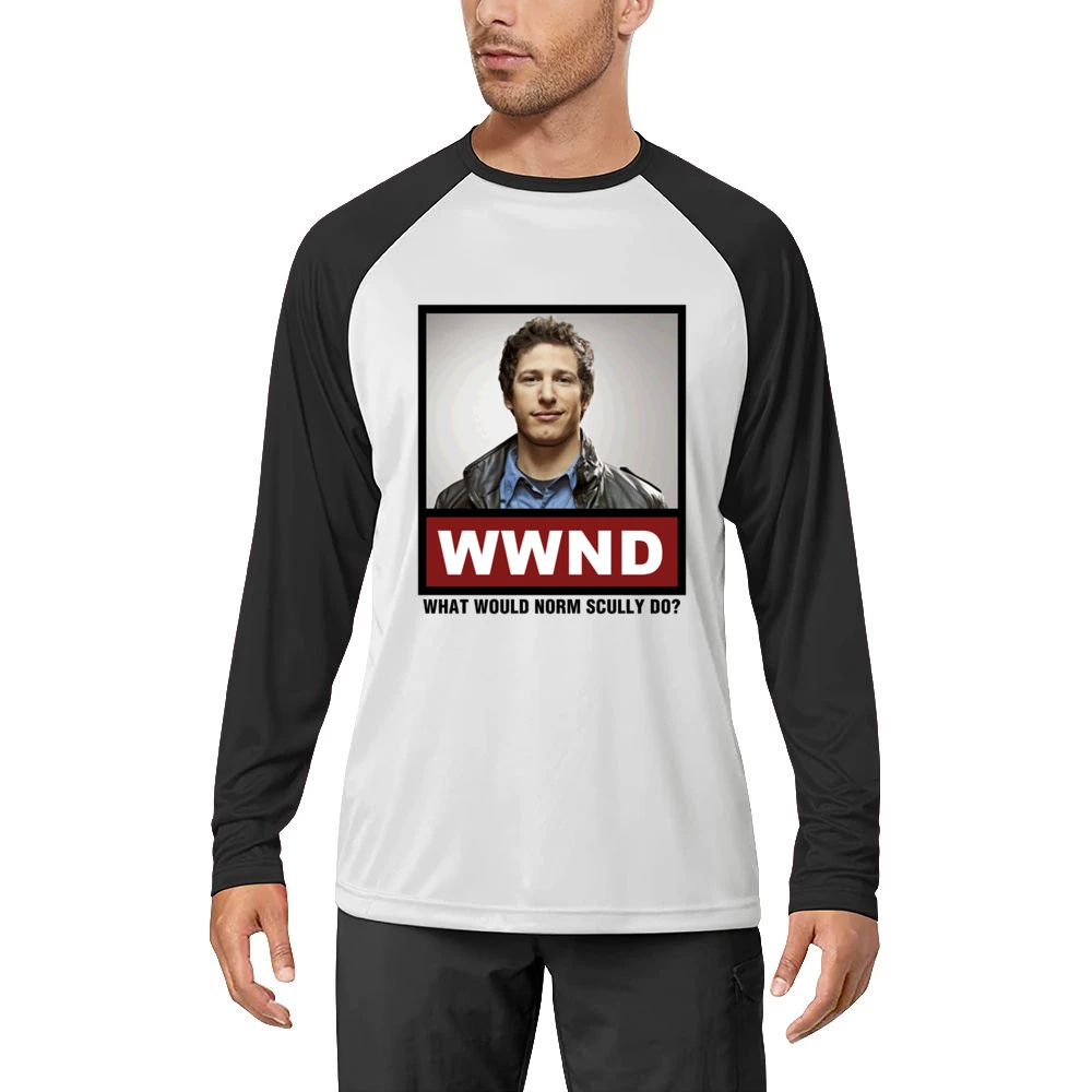 What Would Norm Scully Do WWND Brooklyn Nine Nine Men Long Sleeve T-Shirt