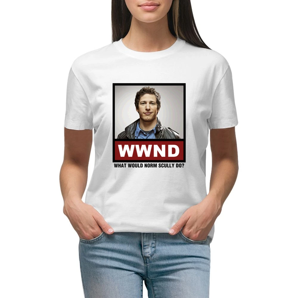 What Would Norm Scully Do WWND Brooklyn Nine Nine Premium Women Ladies T-shirt