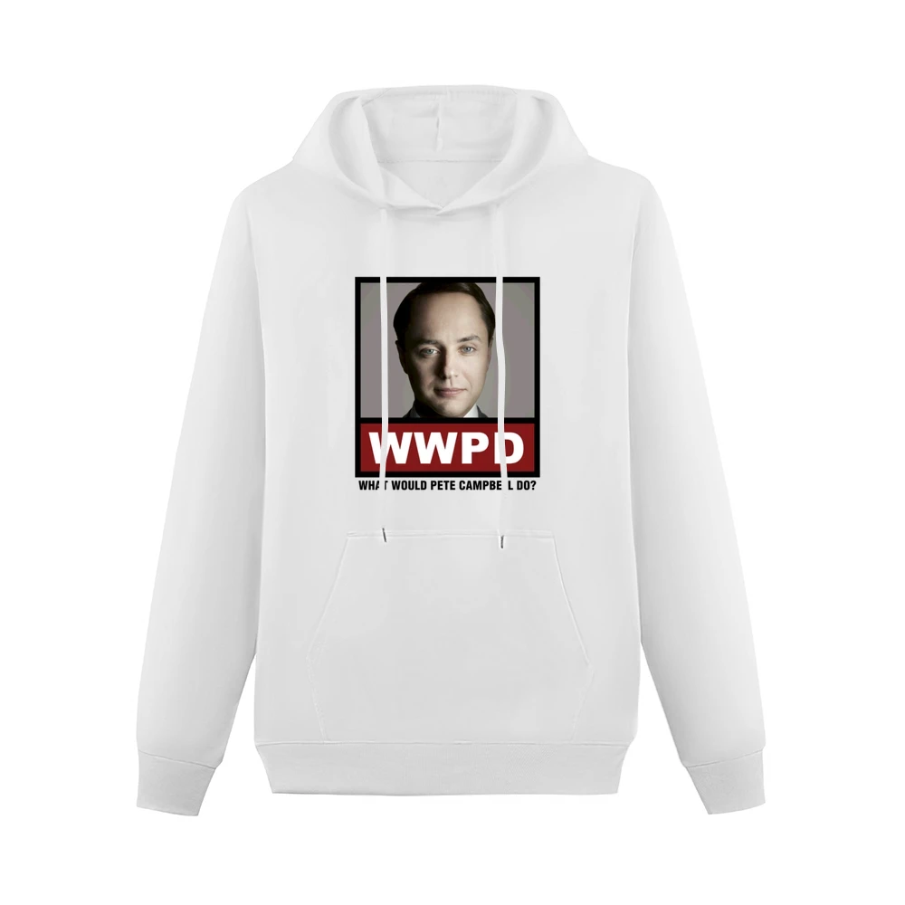 What Would Pete Campbell Do WWPD Mad Men Men Hoodie With Pocket