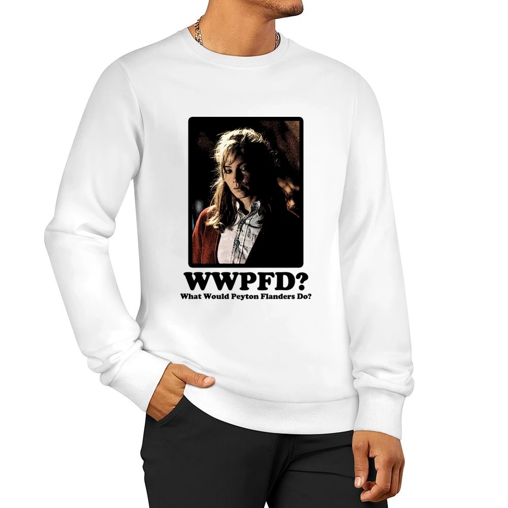 What Would Peyton Flanders Do Men Pullover Sweatshirt