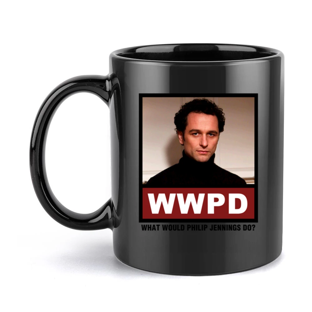 What Would Philip Jennings Do WWPD The Americans Black Mug