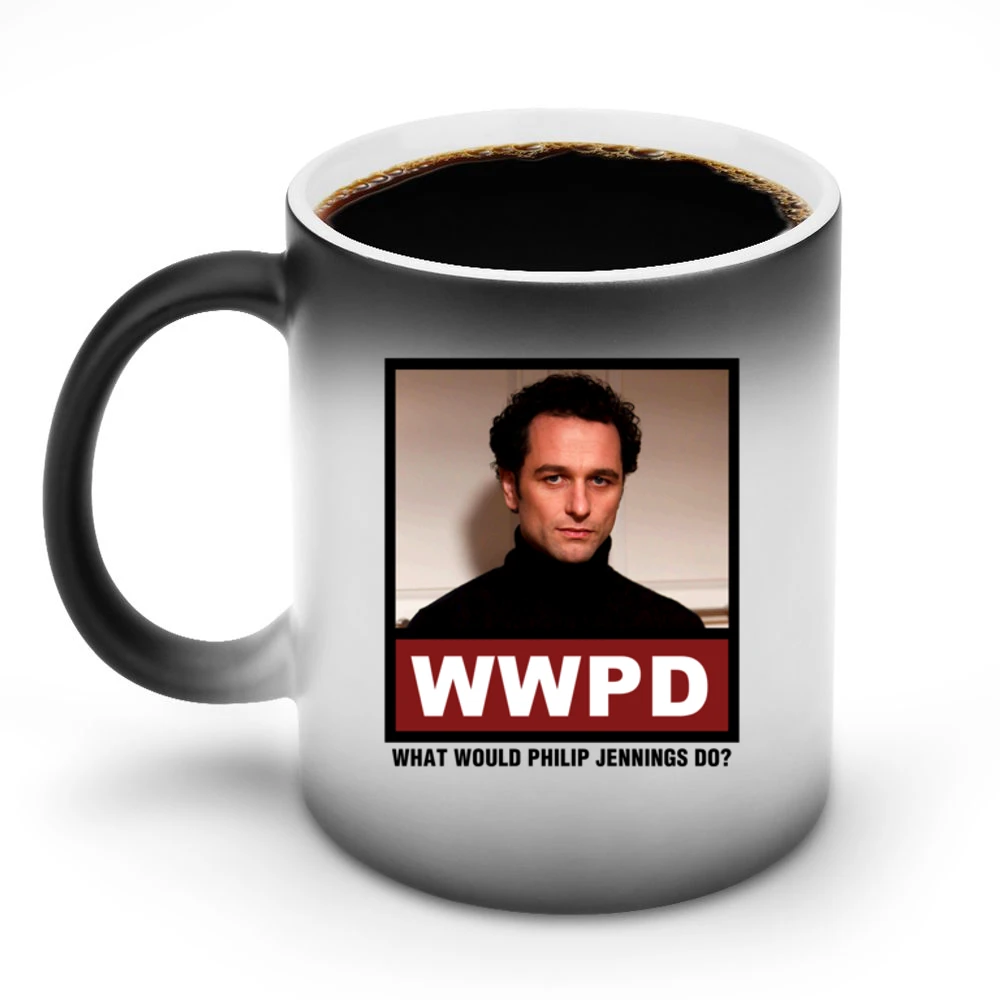 What Would Philip Jennings Do WWPD The Americans Discoloration Mug