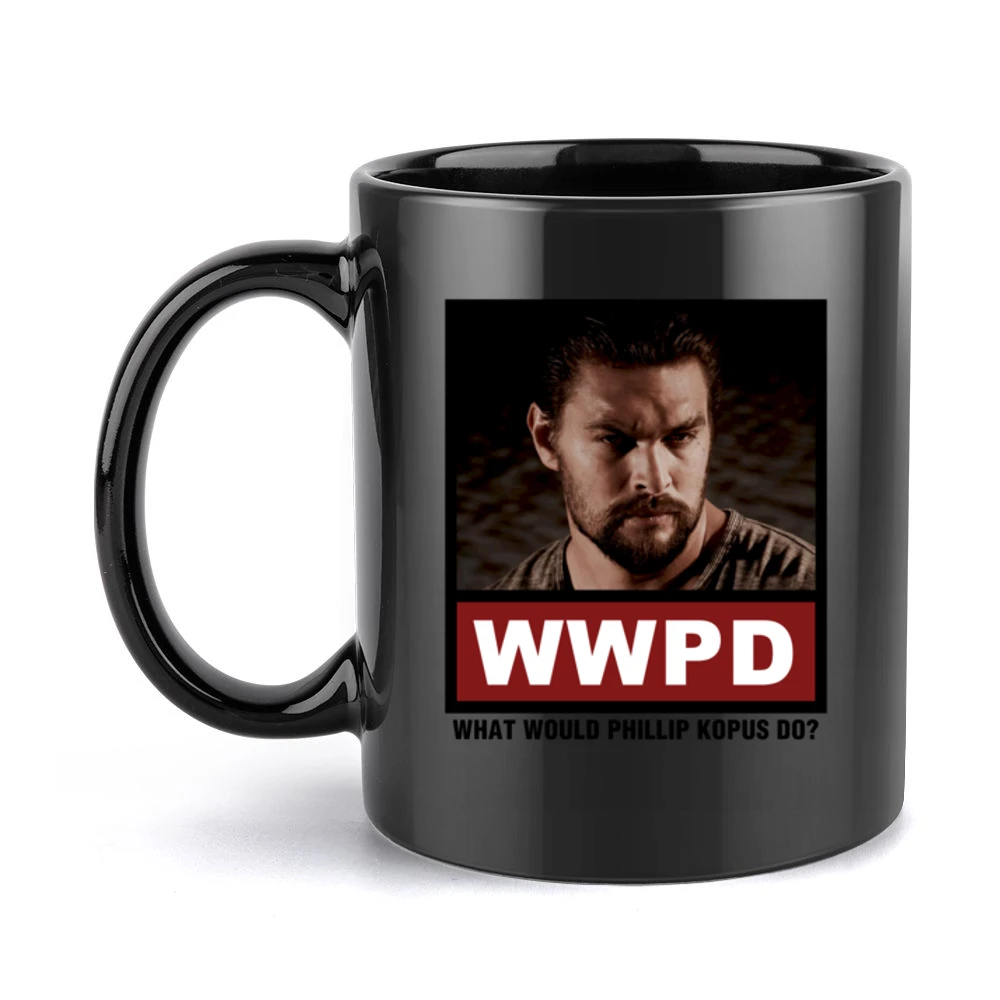 What Would Phillip Kopus Do WWPD The Red Road Black Mug