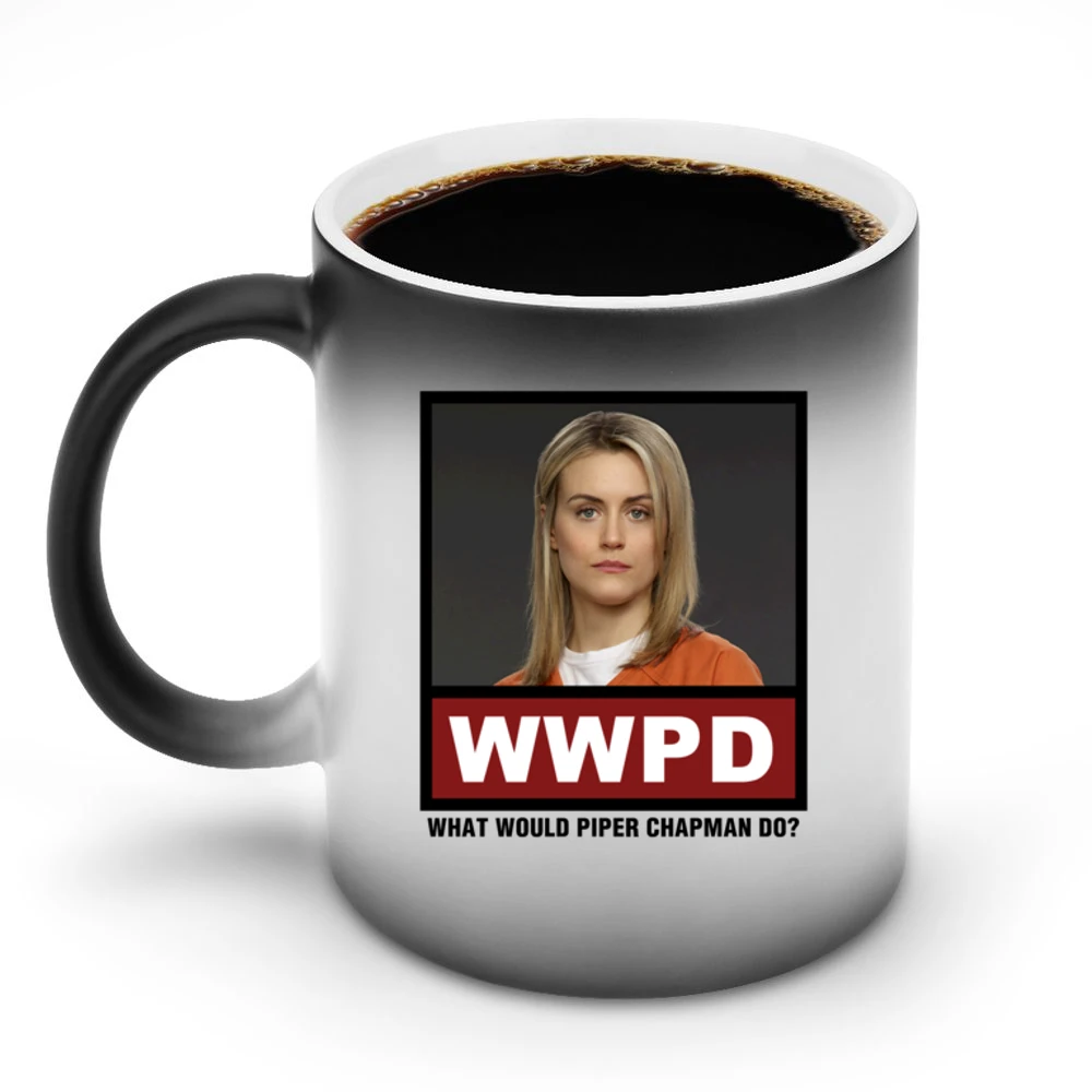 What Would Piper Chapman Do WWPD Orange is the New Black Discoloration Mug