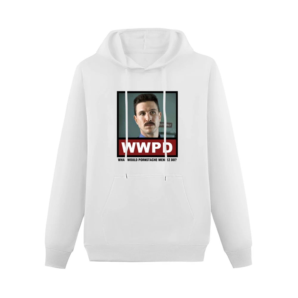 What Would Pornstache Mendez Do WWPD Orange is the New Black Men Hoodie With Pocket