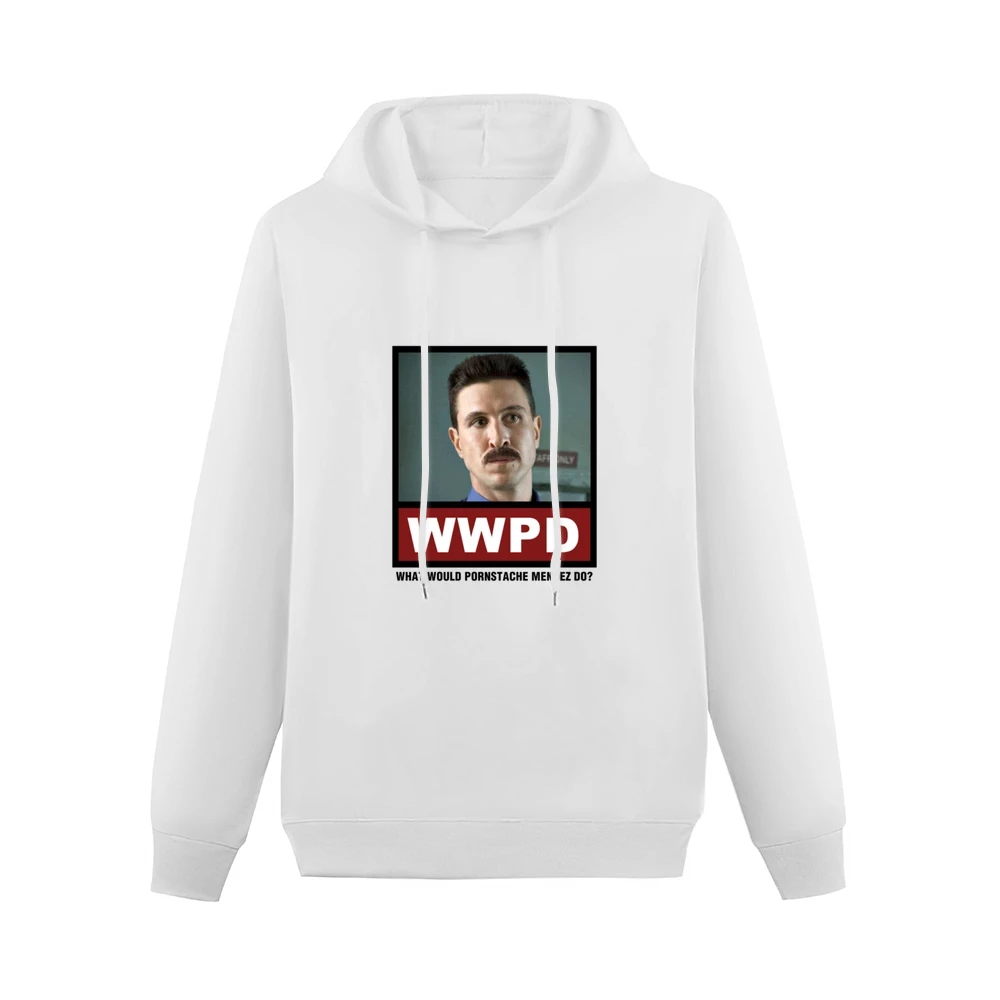 What Would Pornstache Mendez Do WWPD Orange is the New Black Men Hoodie Without Pocket