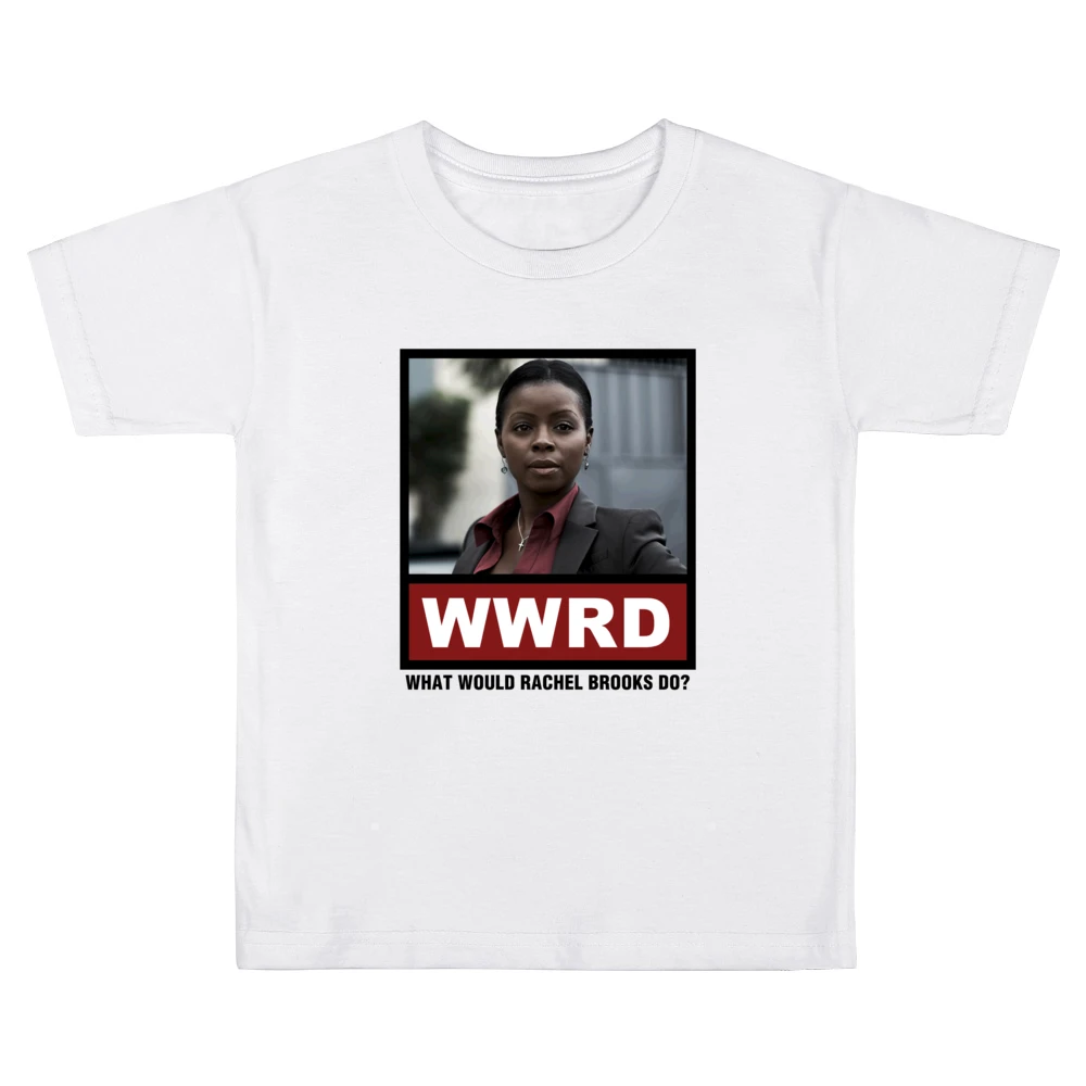 What Would Rachel Brooks Do WWRD Justified Kids Boys Girls T-Shirt