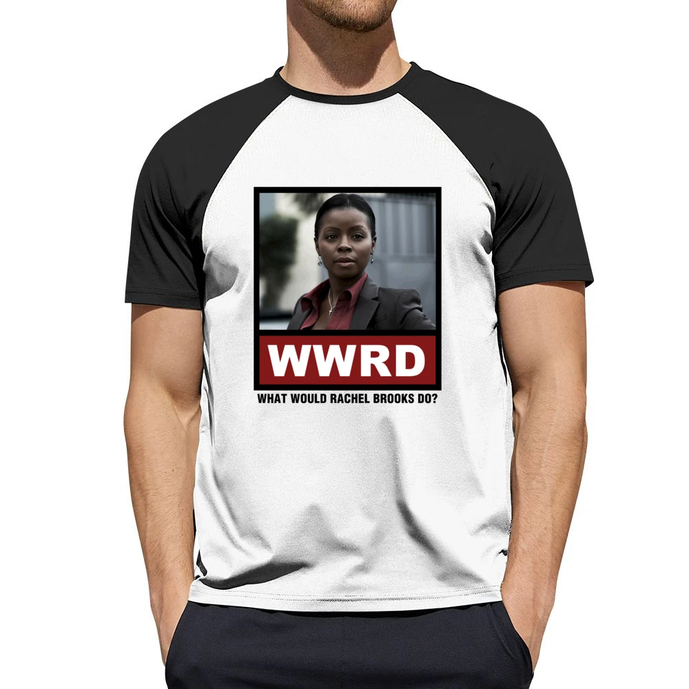 What Would Rachel Brooks Do WWRD Justified Men Short Sleeve T-Shirt
