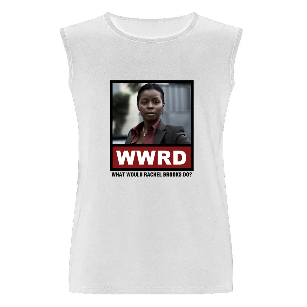What Would Rachel Brooks Do WWRD Justified Men Sleeveless T-Shirt