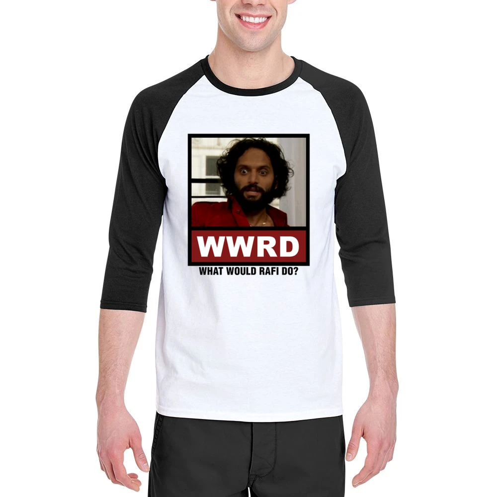 What Would Rafi Do WWRD The League Men 3/4 Sleeve T-Shirt