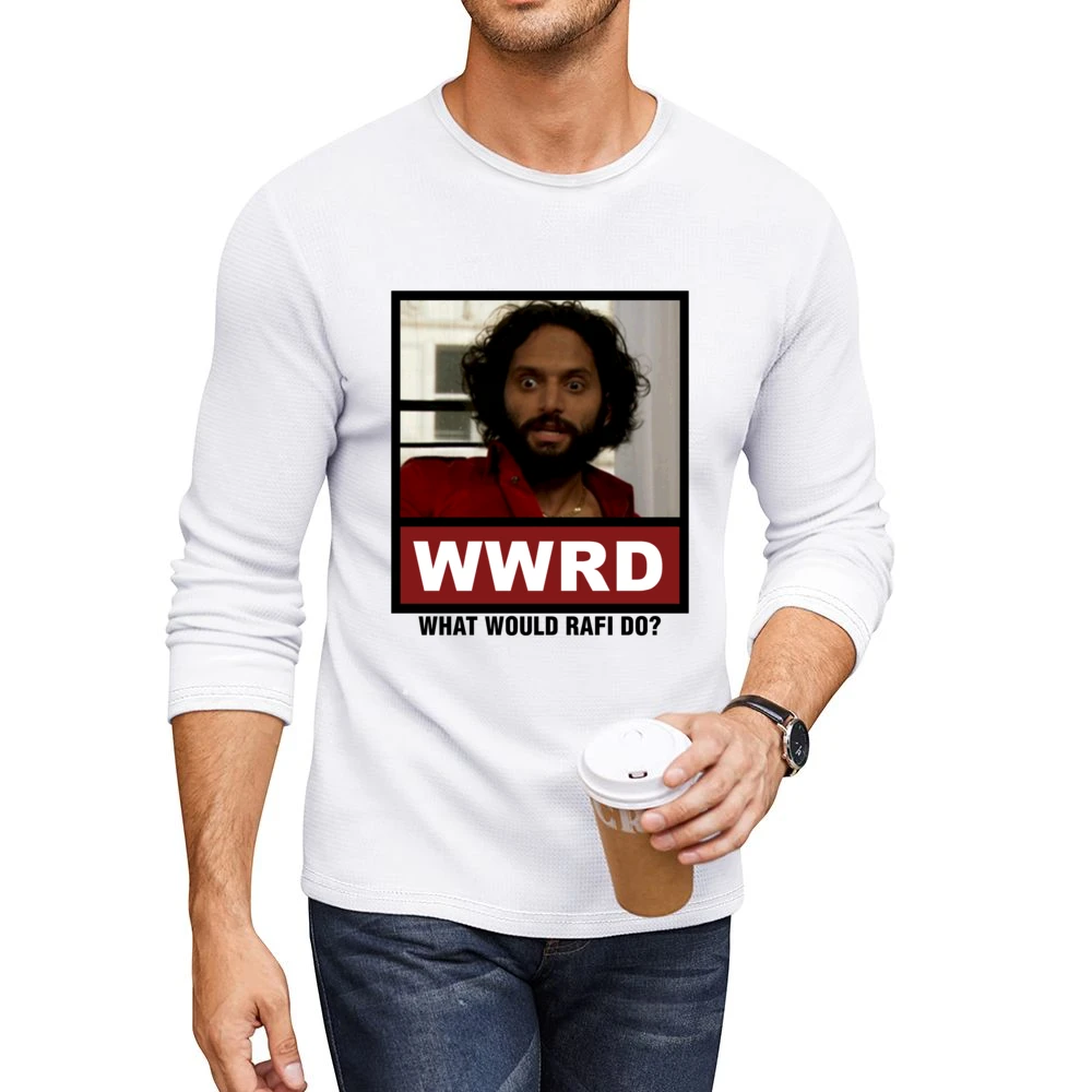 What Would Rafi Do WWRD The League Men CrewNeck Long Sleeve T-Shirt