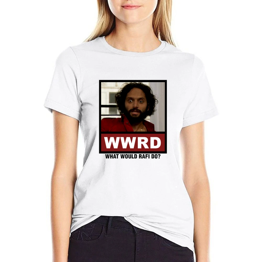 What Would Rafi Do WWRD The League US Size Women Ladies T-shirt