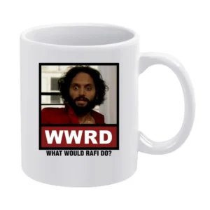 What Would Rafi Do WWRD The League White Mug