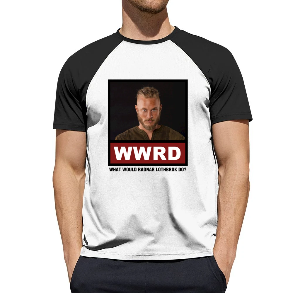 What Would Ragnar Lothbrok Do WWRD Vikings Men Short Sleeve T-Shirt