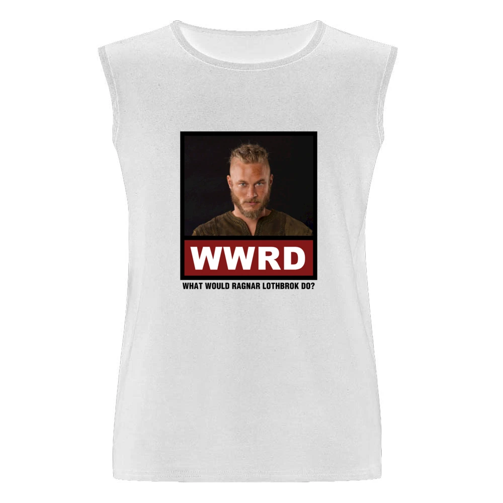 What Would Ragnar Lothbrok Do WWRD Vikings Men Sleeveless T-Shirt