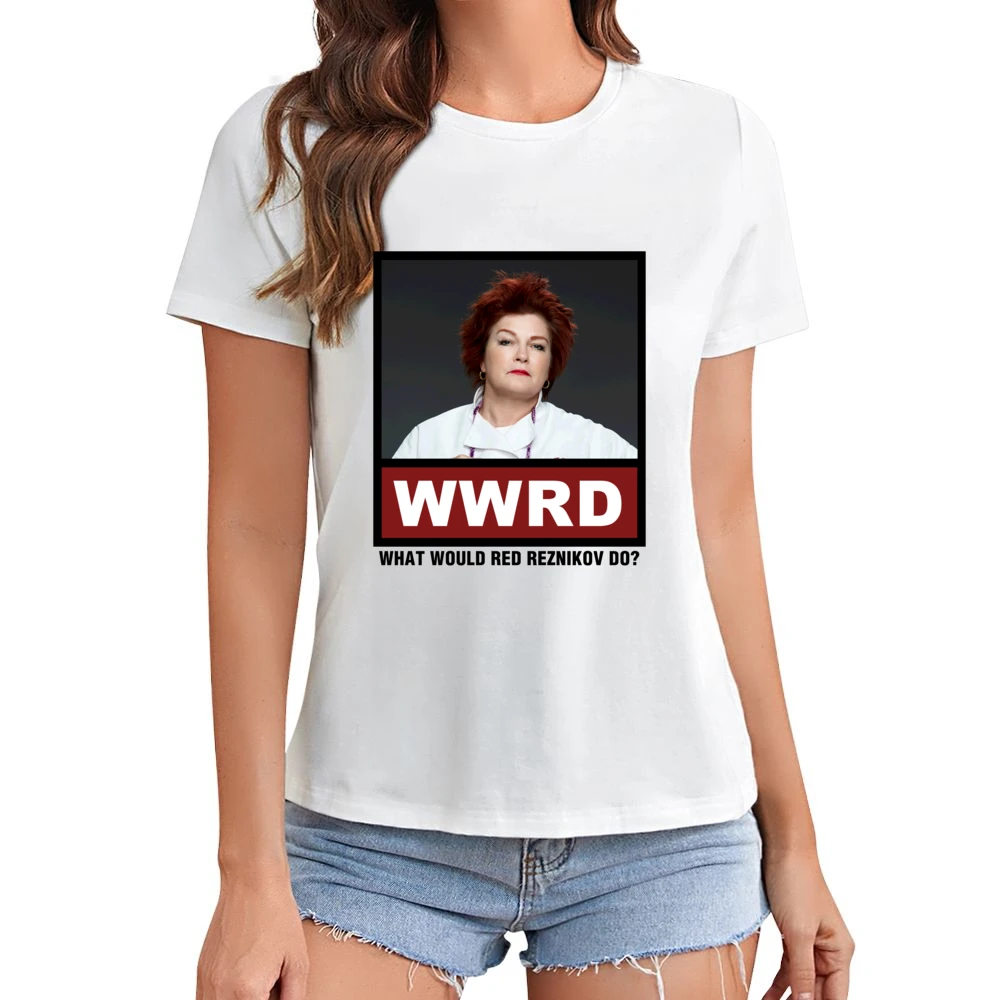 What Would Red Reznikov Do WWRD Orange is the New Black Asian Size Women Ladies T-shirt