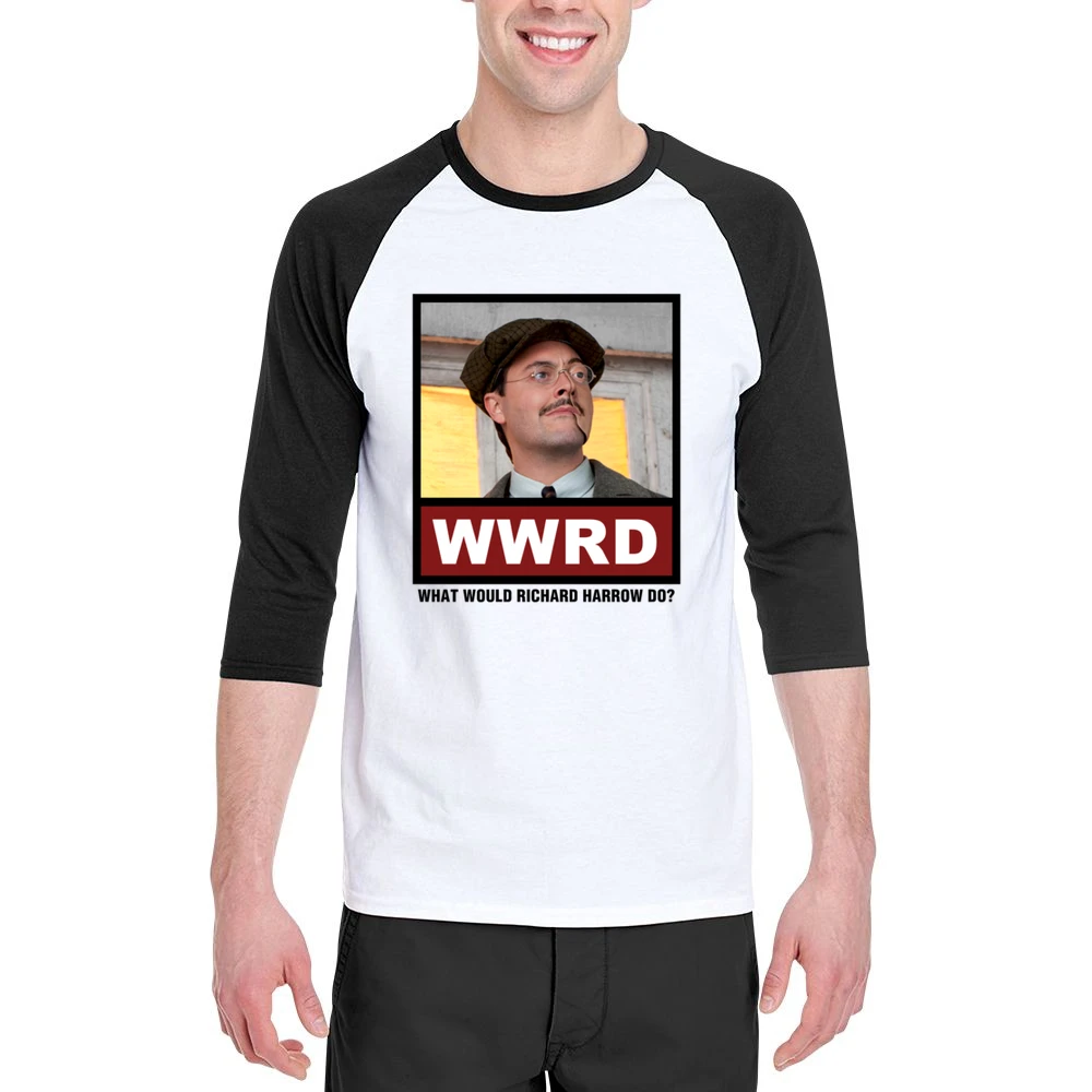 What Would Richard Harrow Do WWRD Boardwalk Empire Men 3/4 Sleeve T-Shirt
