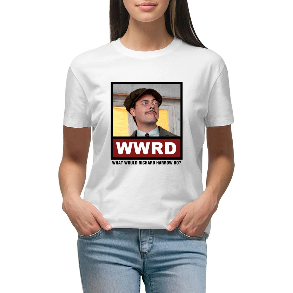 What Would Richard Harrow Do WWRD Boardwalk Empire Premium Women Ladies T-shirt