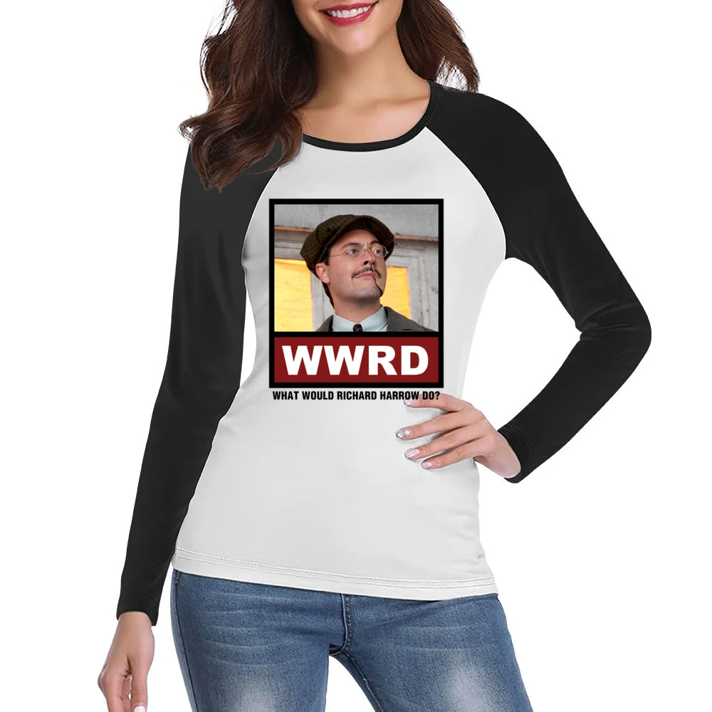 What Would Richard Harrow Do WWRD Boardwalk Empire Women Ladies Long Sleeve T-Shirt