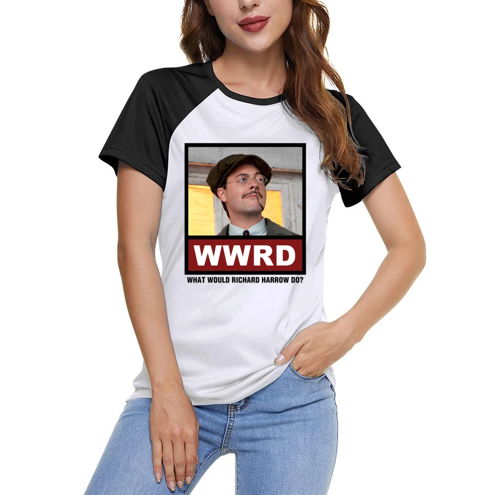 What Would Richard Harrow Do WWRD Boardwalk Empire Women Ladies Short Sleeve T-Shirt