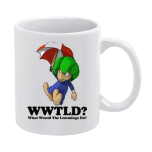 What Would The Lemmings Do White Mug