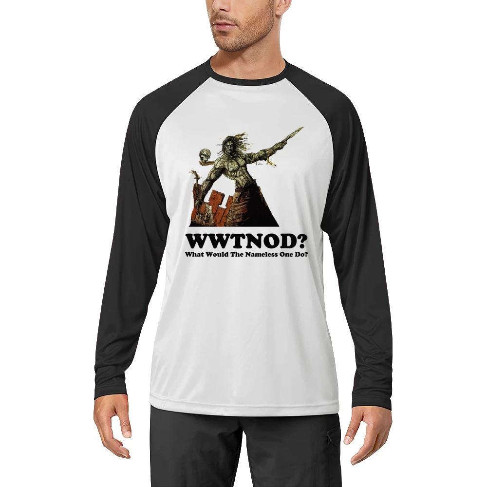 What Would The Nameless One Do Planescape Men Long Sleeve T-Shirt