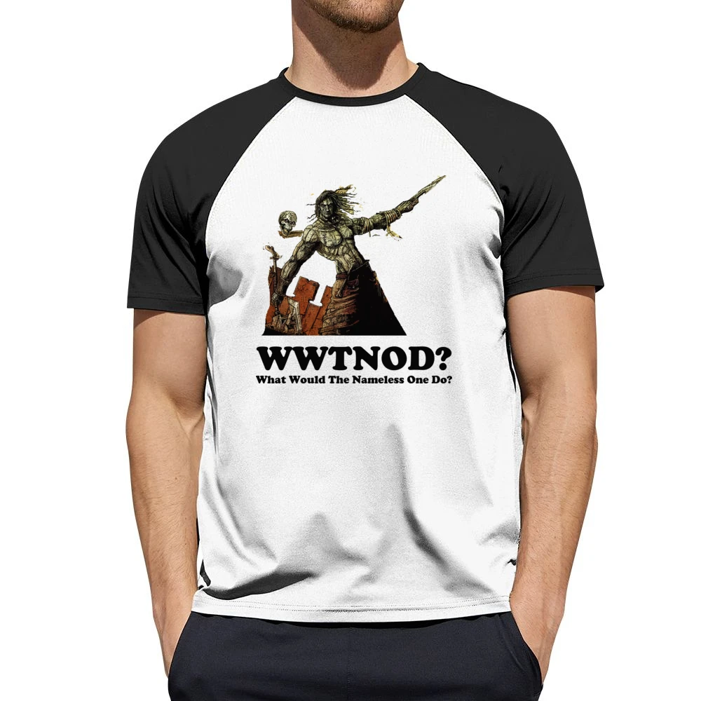 What Would The Nameless One Do Planescape Men Short Sleeve T-Shirt
