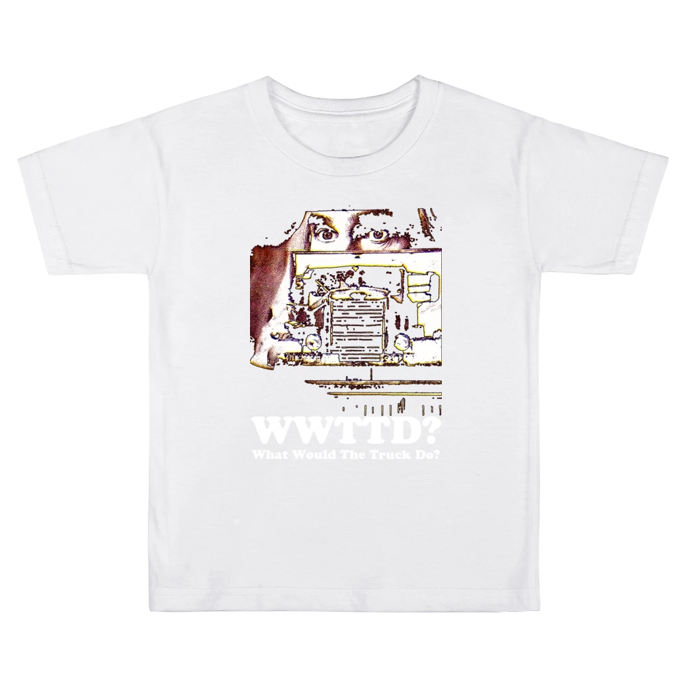 What Would The Truck Do Kids Boys Girls T-Shirt