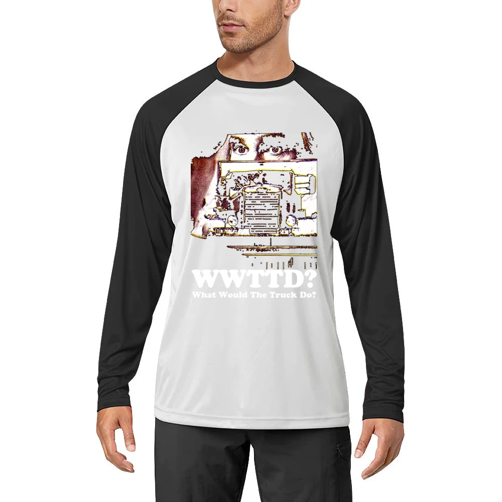 What Would The Truck Do Men Long Sleeve T-Shirt