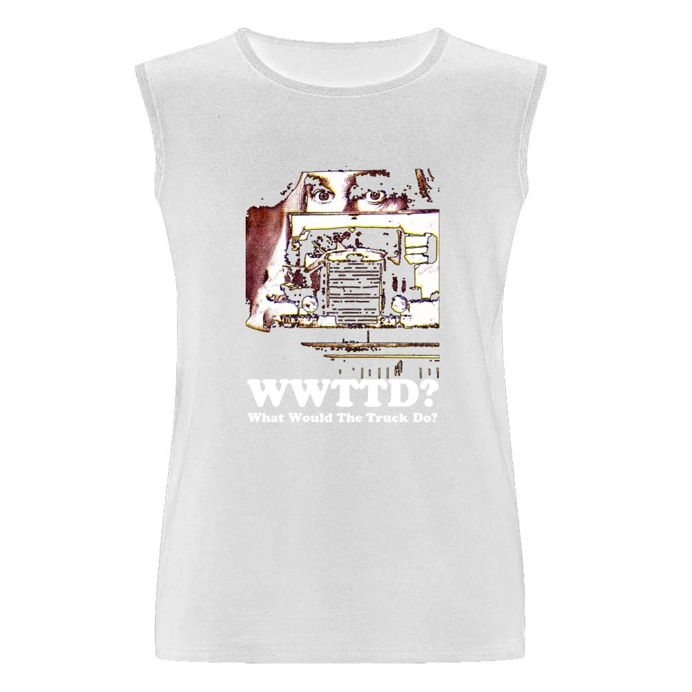 What Would The Truck Do Men Sleeveless T-Shirt