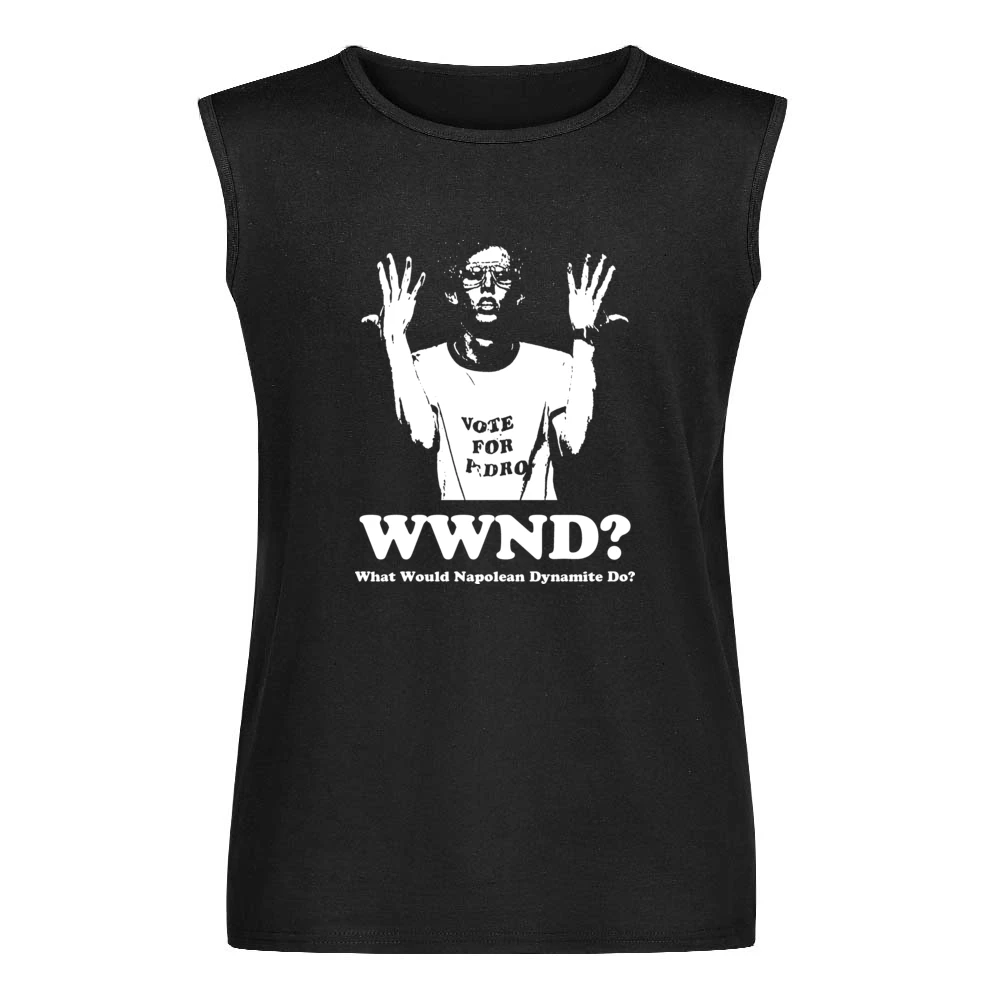 What would Napolean Dynamite Do Men Sleeveless T-Shirt
