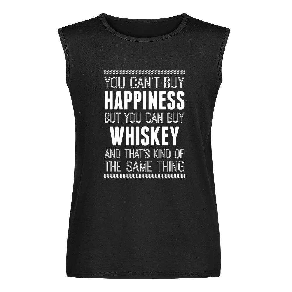 Whiskey Funny Tshirt (all Colors And Styles Available) Men Sleeveless T-Shirt