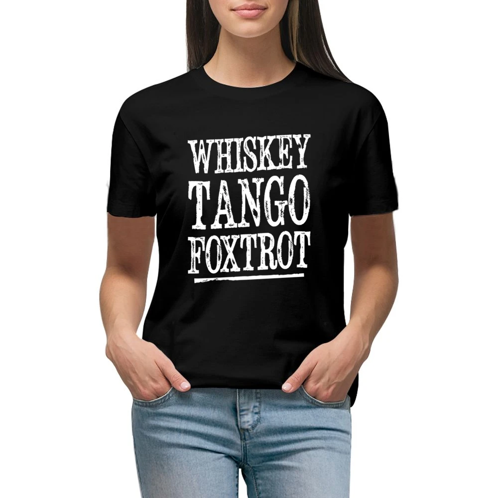 Whiskey Tango Foxtrot Funny WTF NATO Phonetic Alphabet Premium Women Ladies T-shirt