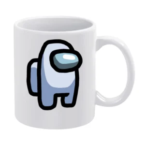 White Suspect Fun Video Game Fan White Mug