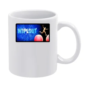 Wipeout TV Show White Mug