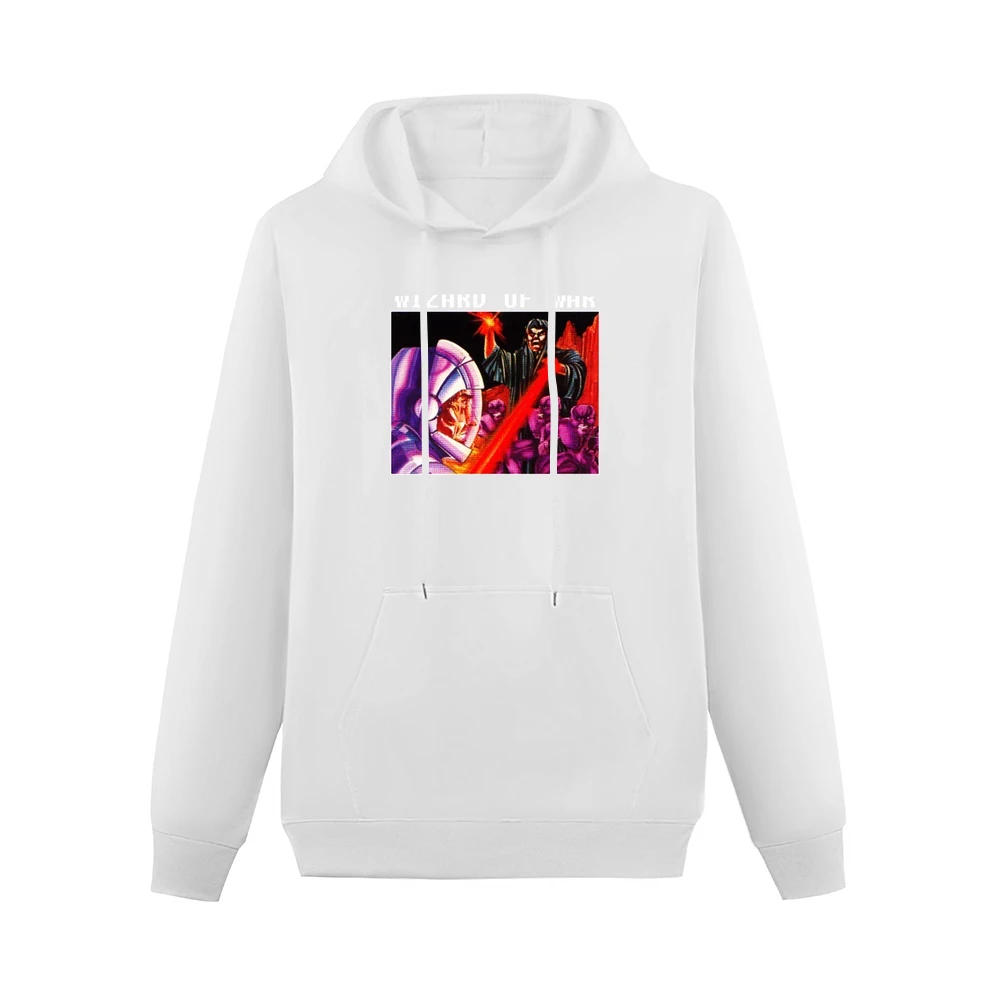 Wizard Of War Video Game Retro 80s Men Hoodie With Pocket