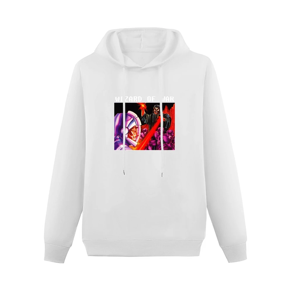 Wizard Of War Video Game Retro 80s Men Hoodie Without Pocket