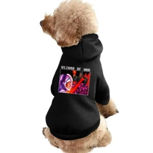 Wizard Of War Video Game Retro 80s Pet Apparel Clothes