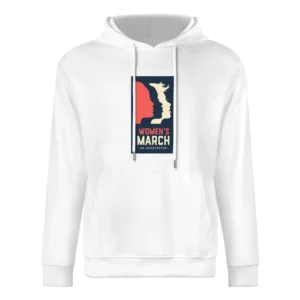 Womans March on Washington blue Tshirt European Size Men Hoodie