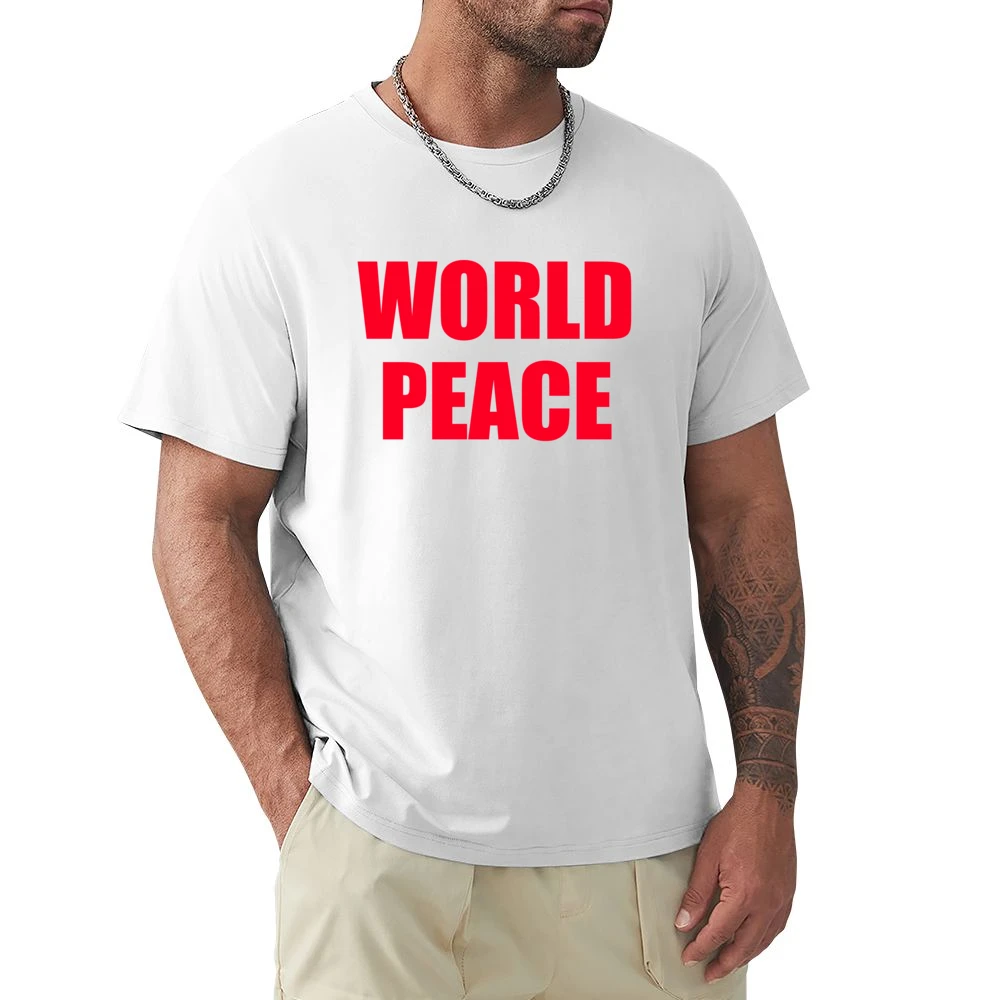 World Peace Popular Miley Cyrus Celebrity Graphic TShirt Premium Men T-shirt